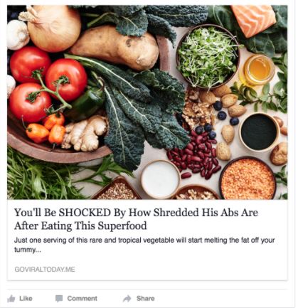 Examples of Clickbait
