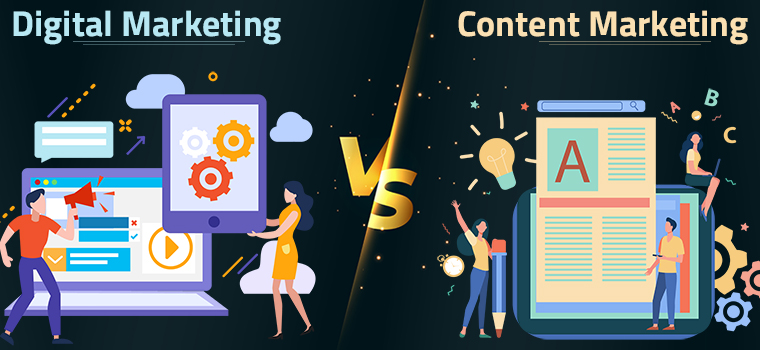 Digital Marketing VS Content Marketing